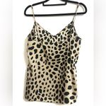 Theory  Leopard Print Tank Medium Photo 1