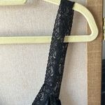 Vintage Unmentionables Black Nylon slip 42 Photo 4