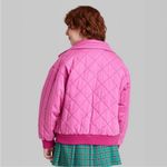 Wild Fable Quilted Bomber Jacket M Photo 2