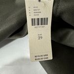 Paige Anthropologie  Hoxton High-Rise Coated Ankle Skinny Olive Jeans Size 29 NWT Photo 5