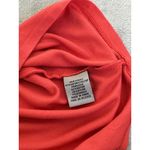 Bailey blue Red/Orange Sleeveless Zippered Neck Skater Womens Dress L(runs small) Photo 5