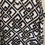 Chico's Neutral Black Tan Geometric Sweater Tank Size Medium Photo 2