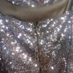 SAINTS SECRETS Mini Dress Size S Bronze Rose Gold Sequins‎ HoCo New Party Date Photo 6