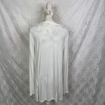 Soft Surroundings SOFT‎ SURROUNDINGS Shirt Sublime Long Sleeve White Pima Cotton Top Sz M Photo 2