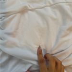 ZARA Cream Ruched Top Photo 2