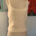 SKIMS  Cozy Knit Boucle Tank Top S/M  White Cream Photo 0