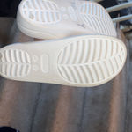 Crocs Baya Platform Slide Sandals White Photo 2