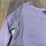 American Eagle  Outfitters Purple Ombre Crew Neck Lightweight Sweater Small Photo 1