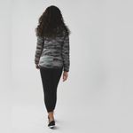 Lululemon 2015 Fluffin’ Awesome Jacket Coat Coast Camo Butter Pink Multi Sz 12 Photo 2