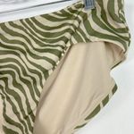 ANDIE NWT  Swim The Hipster Bottom Bias Stripe Olive Bikini Bottom Size Medium M Photo 3