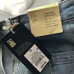 Universal Threads Universal Thread Womens Jeans Vintage Straight Button Fly Light Wash 12/31 Photo 4