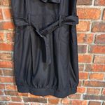 Twenty womens sleeveless ruffle belted mini dress black M Size M Photo 2
