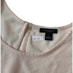 Ann Taylor Peach Long Sleeve Round Neck Women's Top Size Large | 17-17 Photo 2
