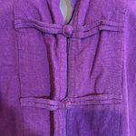 100% Cotton Unbranded Dark Purple Asian Style Jacket Frog Closures Thailand Size undefined Photo 8