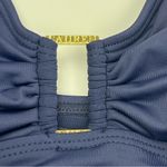 Ralph Lauren Lauren  Ring‎ Over The Shoulder One Piece Swimsuit Navy Blue 14 NWOT Photo 14