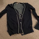 Juicy Couture  xs blue and white cardigan Photo 3