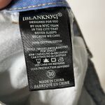 BLANK NYC  The Franklin Rib Cage Wide Leg Cargo Jeans Pants Women's 30 Light Wash Photo 5