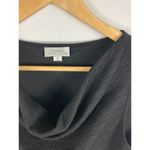 Tahari  ASL Texture Draped Neck Tank Black Size XS Photo 1