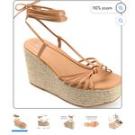 Journee Collection Catalinn Tru Comfort Foam Espadrille Platform Sandals Tan Photo 0