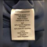 Veronica Beard  Agatha Silk Long-sleeve Mini Dress Size 2 Steel Blue #2D501 NWT Photo 14