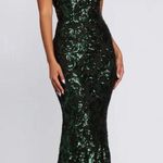 Windsor emerald green and black  prom/ formal dress Photo 0