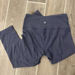 90 Degrees by Reflex 90 Degree by Reflex Dark Blue Cropped Leggings Photo 3