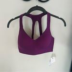 Chantelle High Impact Wirefree Sports Bra, Wireless Top, Purple, Medium, NWT Photo 6