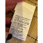 Max Mara  Tan And Black Plaid Silk And‎ Linen Blend Two Button Blazer Size 12 Photo 8