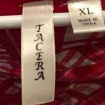 Tacera Women’s  pink and white tunic, XL Photo 5