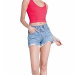 Free People Solid Rib Brami Cherry Size XS/Small Photo 2