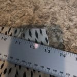 Nasty Gal  Size 2 Midi Dress Ruffle Front Abstract Photo 3