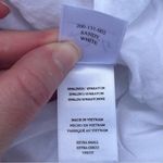 Rails  White Linen Tiered Sandy Dress Size XS Ruffled Hem Vacation Photo 6