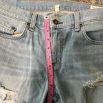 Rag and Bone  The Dre Thrasher Distressed Boyfriend Jeans 28 Light Wash Streetwear Photo 12