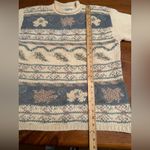 Classic Elements Hand knit  SweaterCottagecore oversized Sz L Photo 8