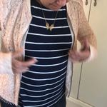 LC Lauren Conrad LC Conrad lace jacket in pale pink size 10 Photo 4