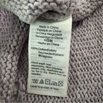 Madewell  Floral Pointelle Pullover Sweater Pastel Purple Size S Cotton Grandma Photo 4