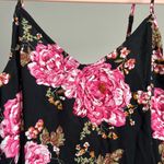 Nordstrom NWT  BP. Midi Slip Dress in Pink Shock Spaced Tea Rose| Blacl | XS Photo 3