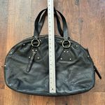 7 For All Mankind black leather shoulder bag Photo 10