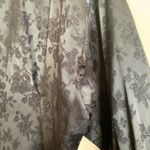 ZARA  Black Top Formal Floral Fashion Women Size Large Clothing Photo 5