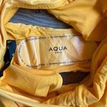 AQUA Lace Up Plunge One Piece Swimsuit Size M NWT Photo 5