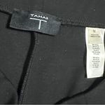Tahari Black Tapered Pull-On Pants // Size M Photo 1