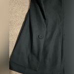 H&M collarless cinched waist black blazer Photo 5