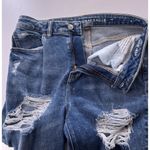 American Eagle Outfitters Mom Jeans Distressed Women's Sz 4 Denim Stretch Photo 9