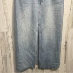 Pistola  High Rise Alice Denim Midi Maxi Skirt Brooklyn Size 30 Raw Hem Slit Photo 4