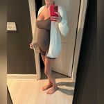 NWOT Stretch Ribbed Onepiece Jumpsuit Onesie Size Medium in Black Photo 9