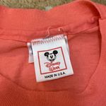Disney  wear vintage coral pink rhinestone Mickey Mouse T-shirt women’s large Photo 4
