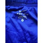 Nike Women's  Royal Blue Dri Fit Shorts Size M, Pink/ Lime Green Trim Photo 2