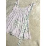 Show Me Your Mumu  Women Delilah Floral Purple Low Back Sleeveless Ruffle Dress S Photo 11