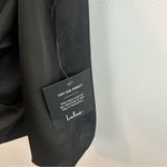 Lulus NWT Happy Hour Chic Black Satin Ruched One-Shoulder Mini Dress Size XS Photo 11