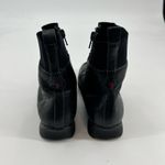 Wolky short black side zip short booties round toe warm winter size 38 / US 7 Photo 5